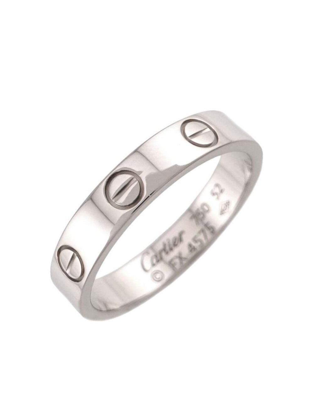 Cartier Mini Love 52 Ring 18k White Gold